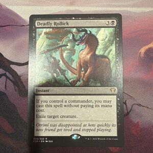 MTG Deadly Rollick C20 42 Nonfoil R Lightly Played